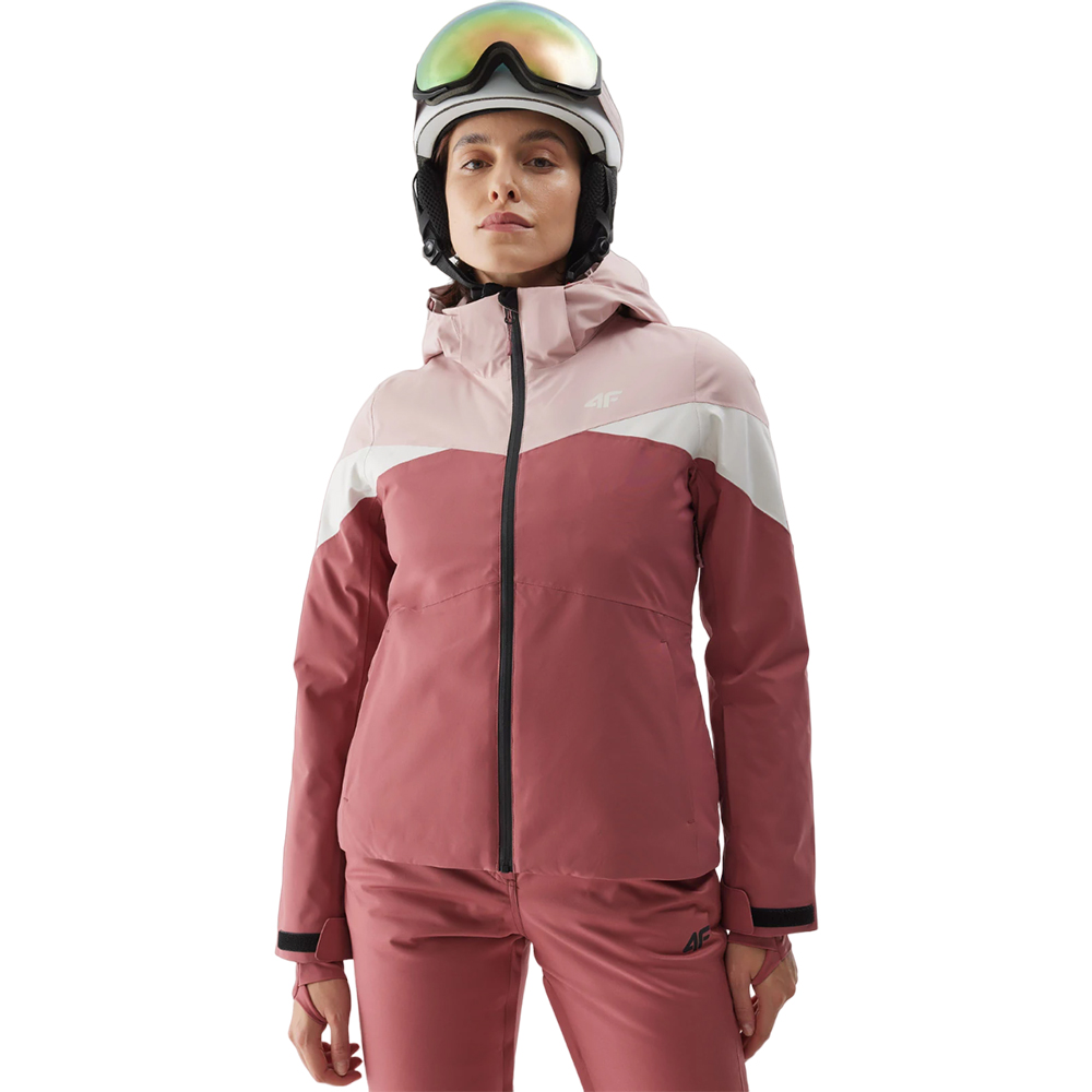 Куртка горнолыжная женская 4F Ski Classic красная