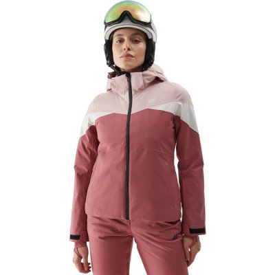 Куртка горнолыжная женская 4F Ski Classic красная Куртка горнолыжная женская 4F Ski Classic красная