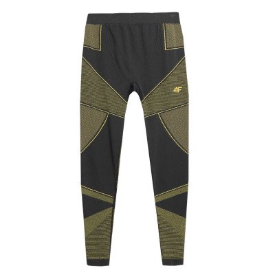 Термобелье брюки мужские 4F Ski черный