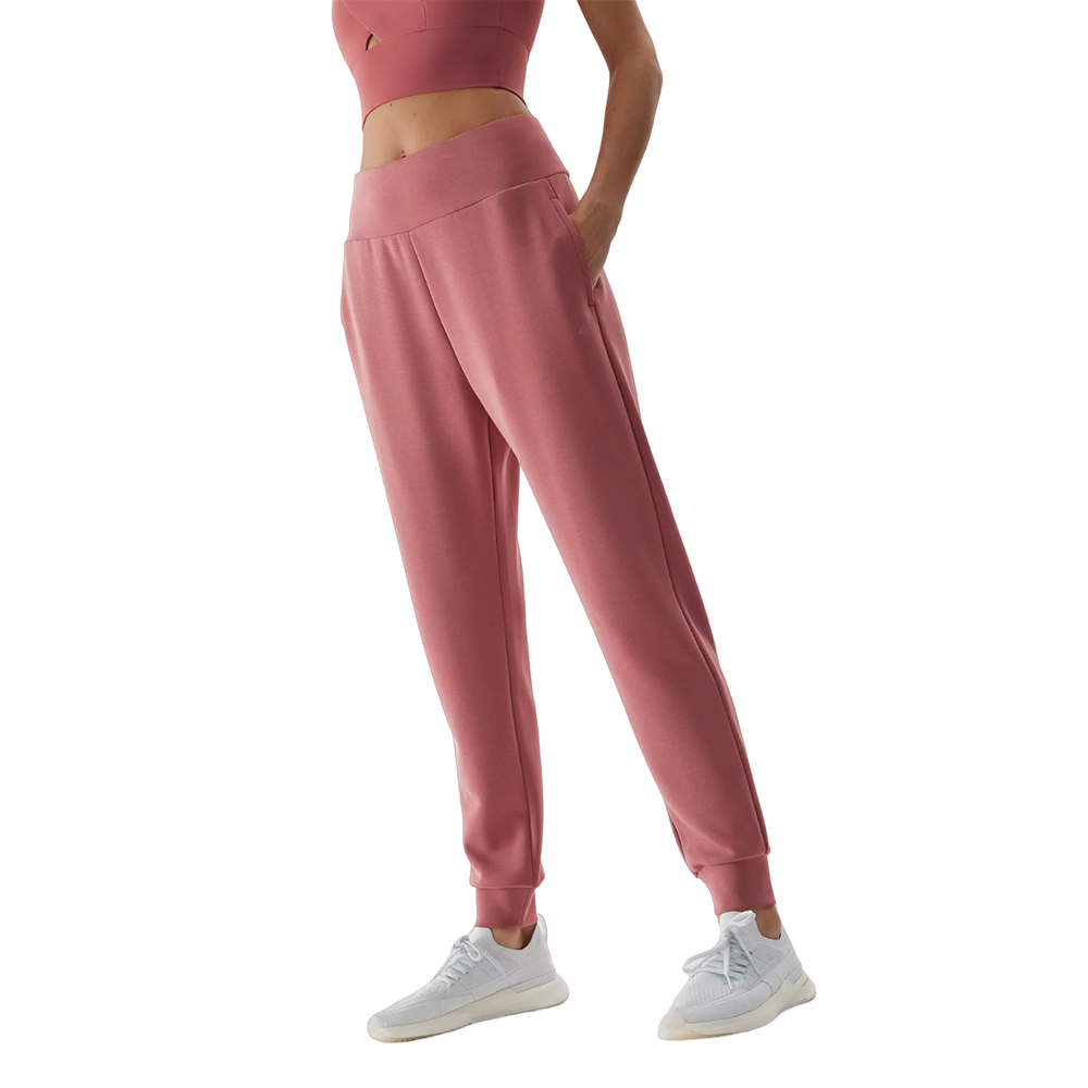 Спортивные брюки женские 4F Yoga розовые