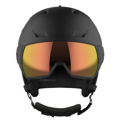Шлем горнолыжный с визором женский Salomon Icon Lt Visor Photo Шлем горнолыжный с визором женский Salomon Icon Lt Visor Photo