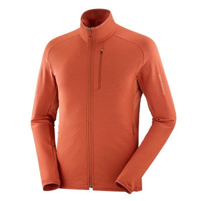 Флисовая кофта мужская Salomon Essential lightwarm Флисовая кофта мужская Salomon Essential lightwarm