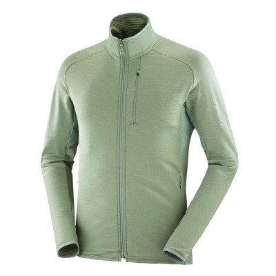 Флисовая кофта мужская Salomon Essential lightwarm Флисовая кофта мужская Salomon Essential lightwarm