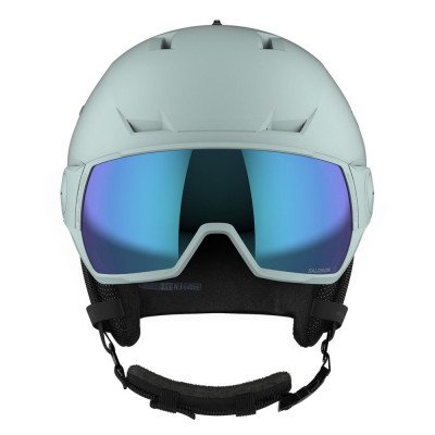 Шлем горнолыжный с визором женский Salomon Icon Lt Visor  Шлем горнолыжный с визором женский Salomon Icon Lt Visor