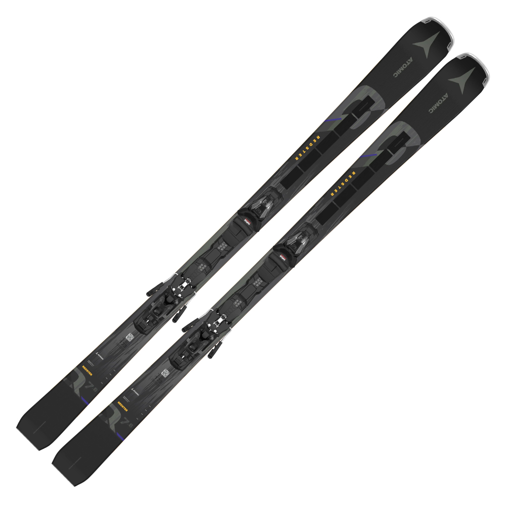Лыжи горные Atomic Redster Q7.8 RVSK C + M 12 GW black smoke