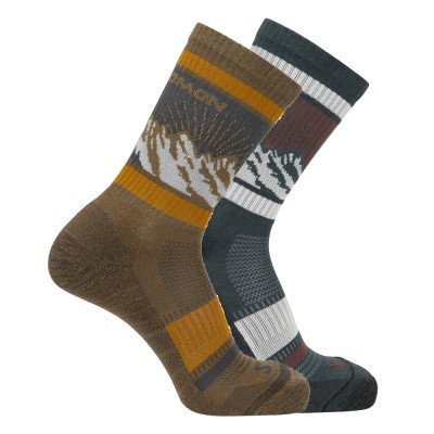 Носки Salomon Out Alps Crew 2-Pack Dx+Sx Носки Salomon Out Alps Crew 2-Pack Dx+Sx