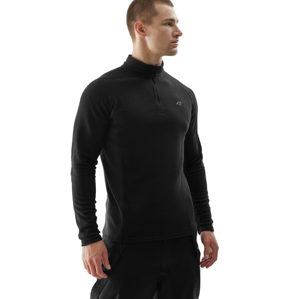 Лонгслив флисовый мужской 4F Ski Core черный