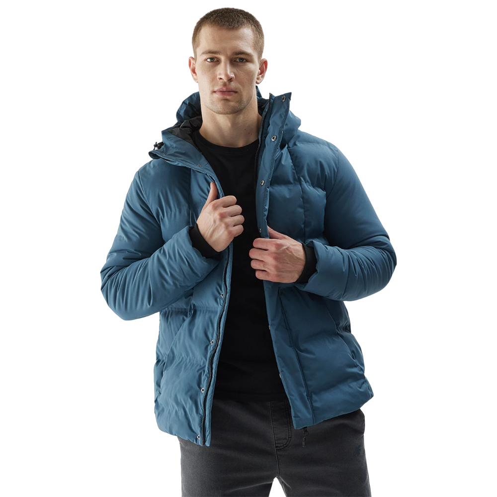 Куртка-парка утепленная мужская 4F Sportstyle синяя Куртка-парка утепленная мужская 4F Sportstyle синяя