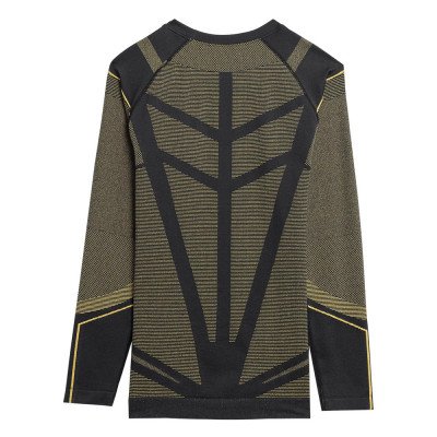 Термобелье лонгслив мужской 4F Ski черный