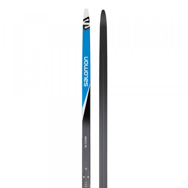 Лыжи беговые Salomon R6 Combi PM + Plk Pro