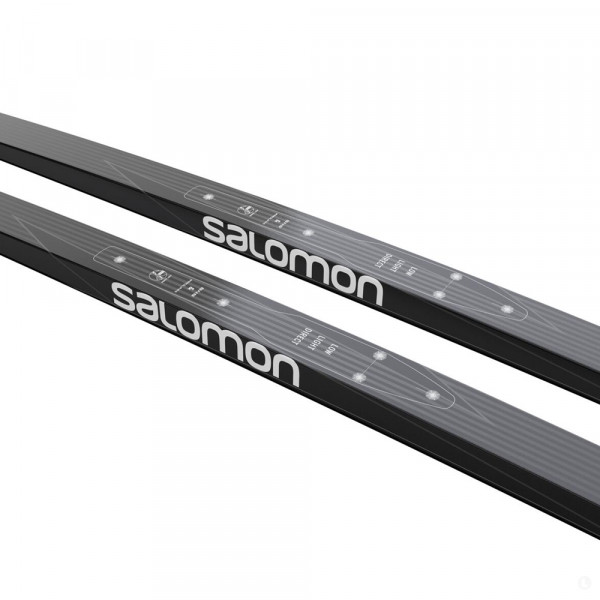 Лыжи беговые Salomon R6 Combi PM + Plk Pro