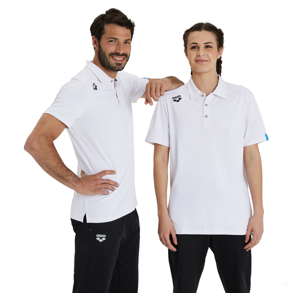 Футболка унисекс Arena Team poloshirt Футболка унисекс Arena Team poloshirt
