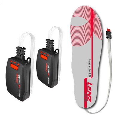 Стельки с подогревом Lenz Heat Sole 1.0 + Аккумулятор Lithium Pack Insole 1000