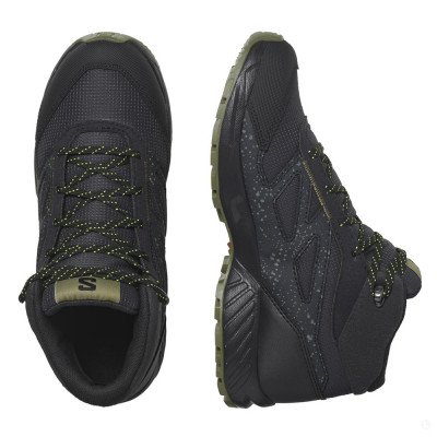 Треккинговые ботинки детские Salomon Outway Mid Cswp Треккинговые ботинки детские Salomon Outway Mid Cswp