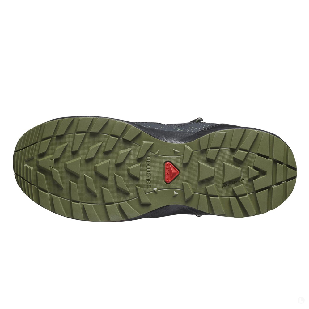 Треккинговые ботинки детские Salomon Outway Mid Cswp