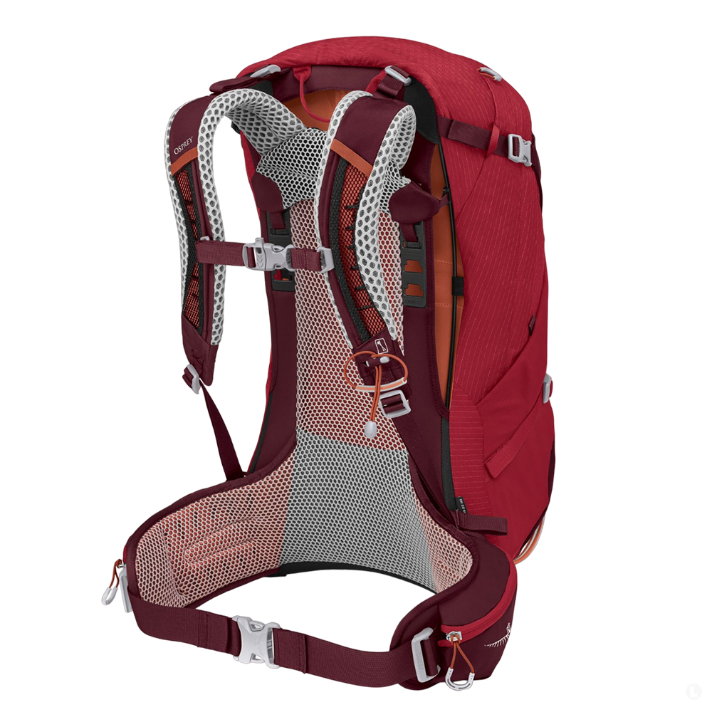 Рюкзак туристический Osprey Stratos 34  красный