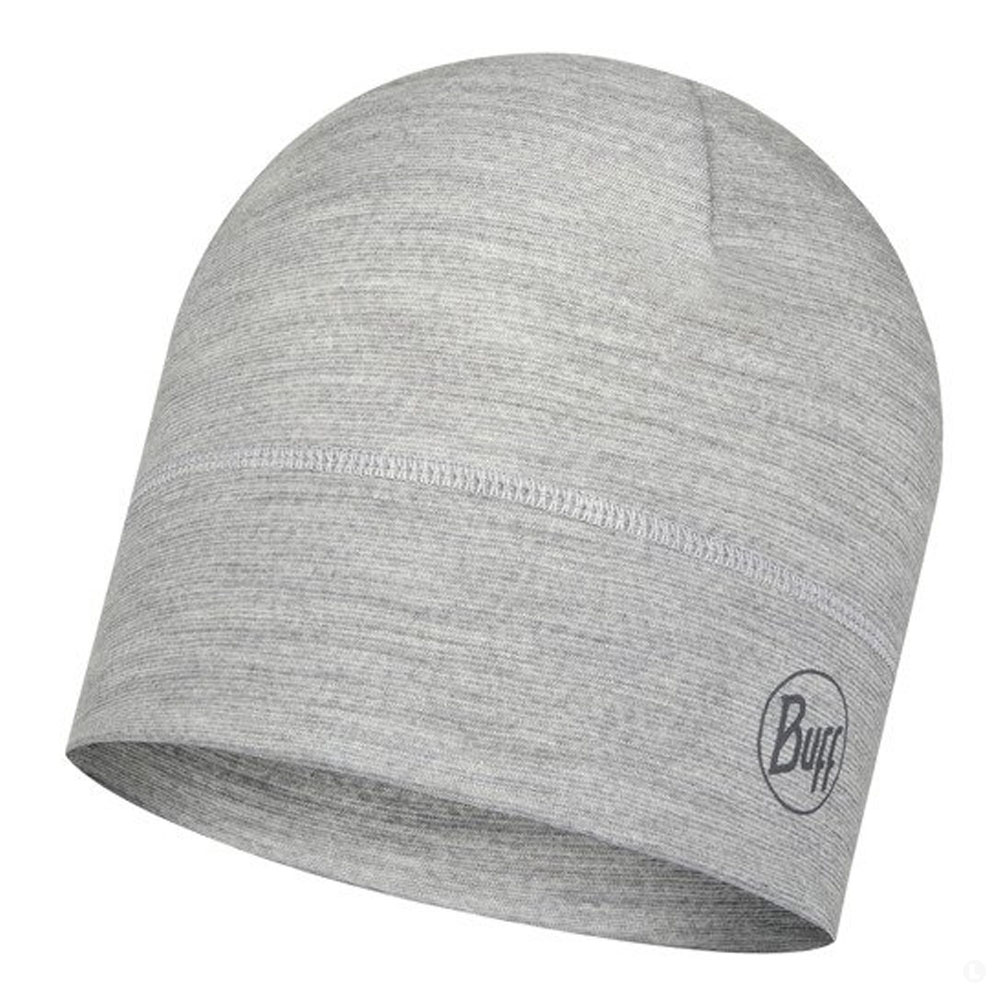 Шапка Buff Merino Lightweight Beanie solid cloud Шапка Buff Merino Lightweight Beanie solid cloud