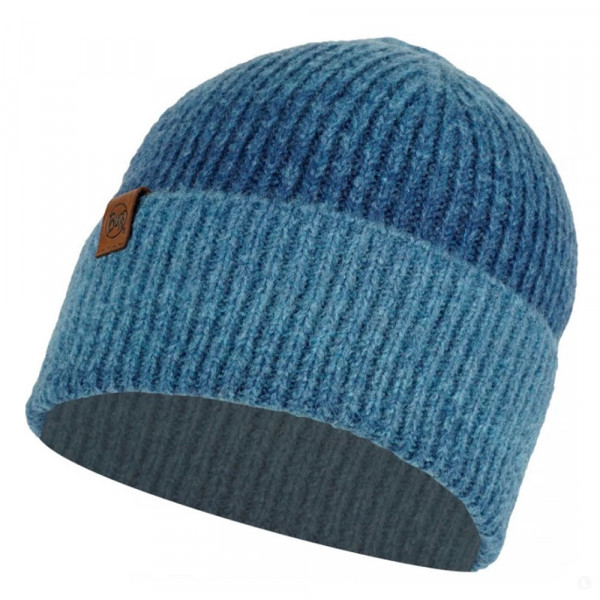 Шапка Buff Knitted Beanie Marin denim