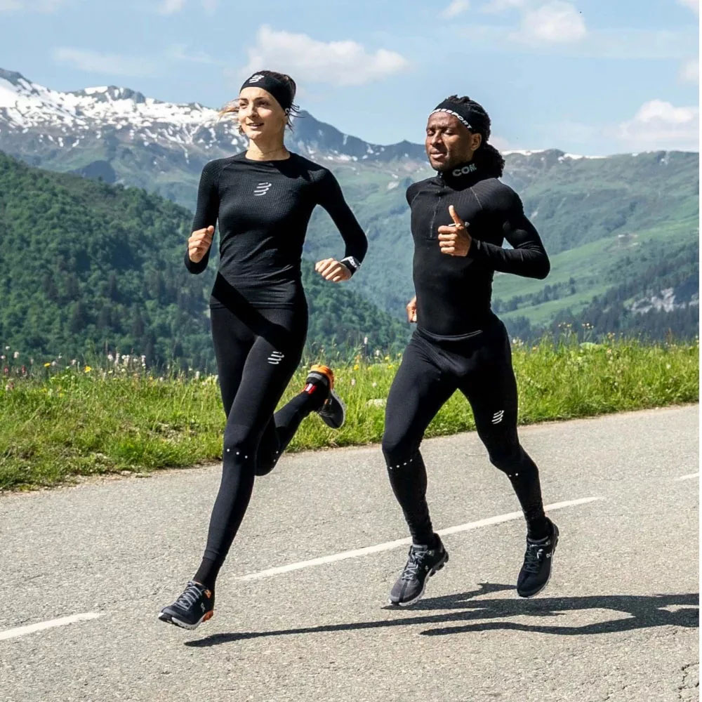 Леггинсы женские Compressport Winter Running