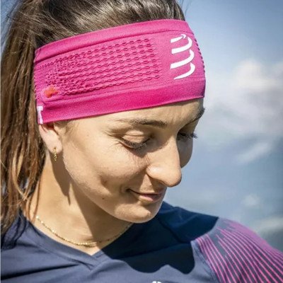 Повязка на голову широкая Compressport Headband Повязка на голову широкая Compressport Headband