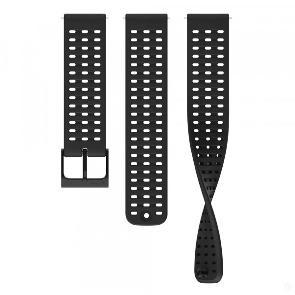 Ремешок для часов Suunto 22 ATH5 Silicone Strap S+M all black