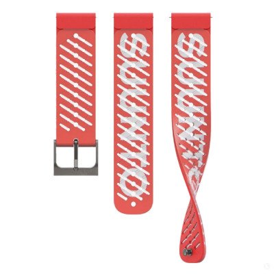 Ремешок для часов Suunto 22 ATH5 Silicone Strap S+M lava red