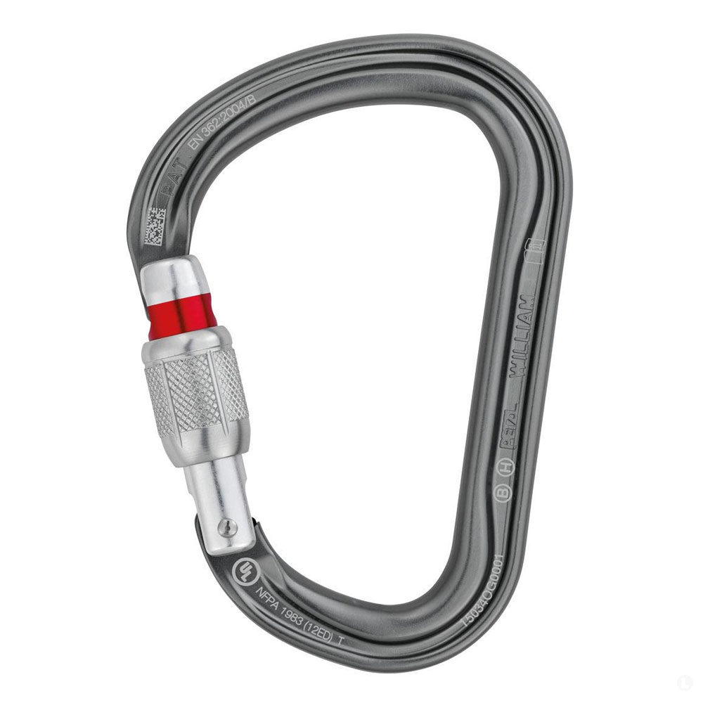 Карабин Petzl William Screw-lock Карабин Petzl William Screw-lock