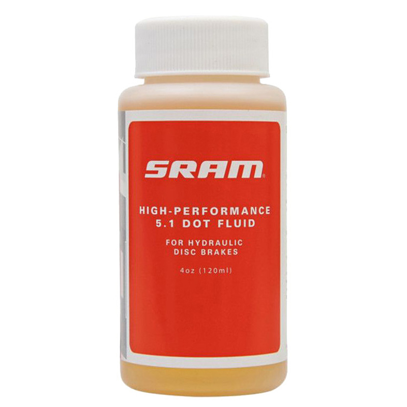 Тормозная жидкость Sram DOT 5.1 Hydraulic Brake Fluid 4oz -120ml Тормозная жидкость Sram DOT 5.1 Hydraulic Brake Fluid 4oz -120ml