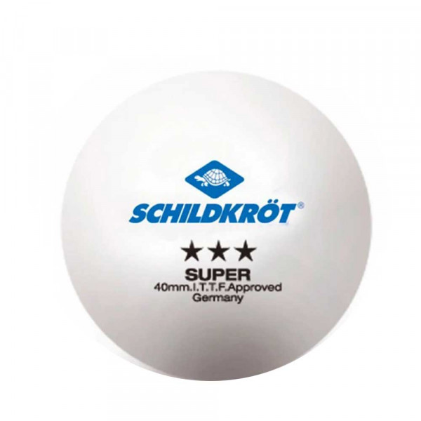 Шарик для настольного тенниса Donic Schildkrot - Super 3*  (1шт)
