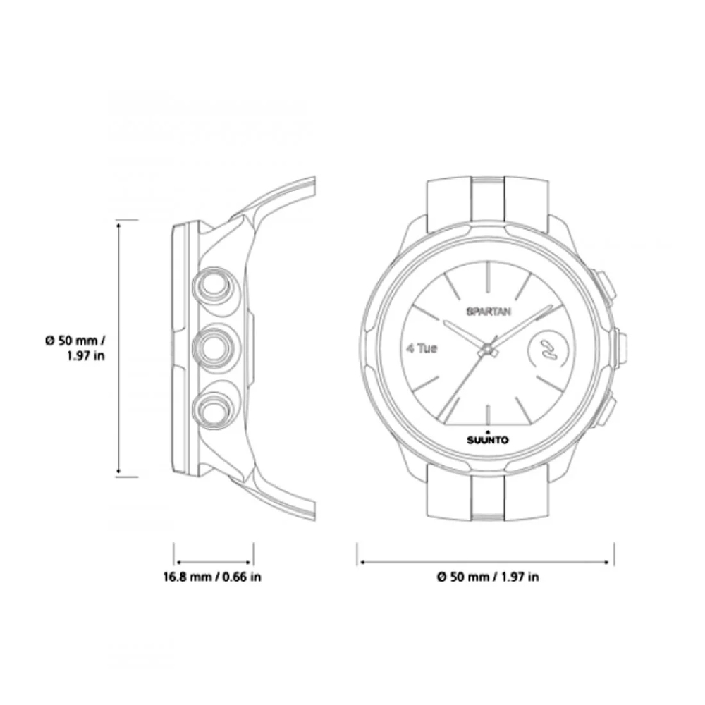 Спортивные Часы Suunto Spartan Sport Wrist HR Gold+Belt