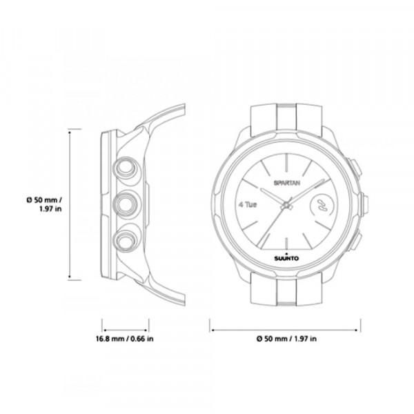 Спортивные Часы Suunto Spartan Sport Wrist HR Gold+Belt