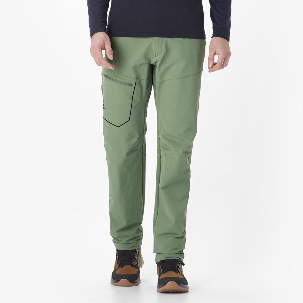Треккинговые брюки мужские Salomon Wayfarer warm