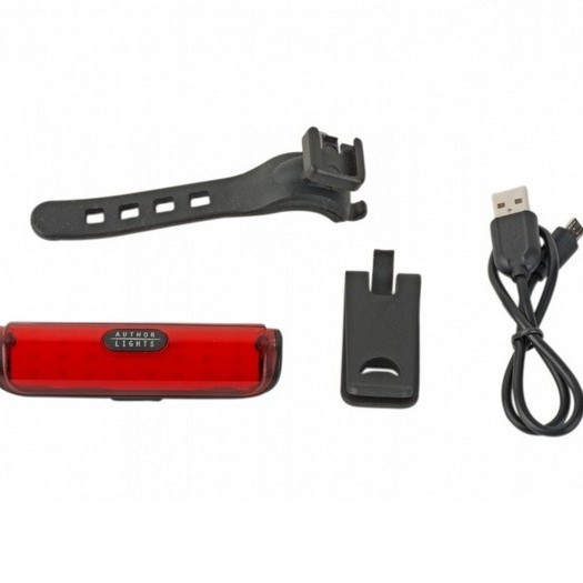Задняя фара Author A-Pilot USB CobLed 50 lm