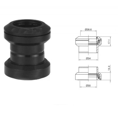 Комплект рулевых подшипников Author ACO - HS04