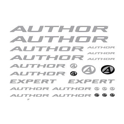 Наклейки на раму Author Expert (underclear coating) 2016 Наклейки на раму Author Expert (underclear coating) 2016
