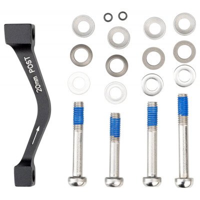 Переходник д/диск.тормоза Avid Bracket- 20 P (front 180-rear 160), stain.Mounting