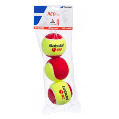 Мячи теннисные Babolat Red Felt x 3 Мячи теннисные Babolat Red Felt x 3