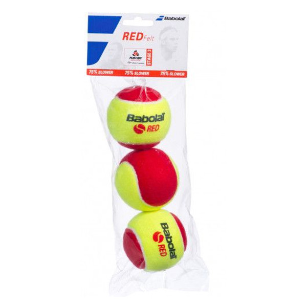Мячи теннисные Babolat Red Felt x 3