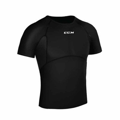 Термобелье футболка мужская CCM Compr S/S Tee Sr Термобелье футболка мужская CCM Compr S/S Tee Sr