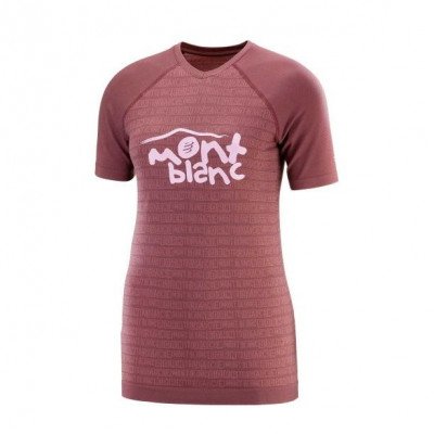 Футболка женская Compressport Training - Mont Blanc 2020