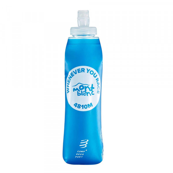 Питьевая бутылочка Compressport ErgoFlask 500ml Mont Blanc