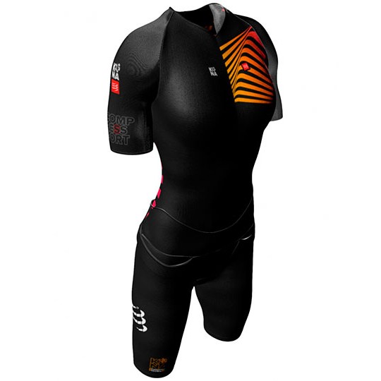 Костюм для триатлона женский Compressport TR3 Aero Trisuit ss