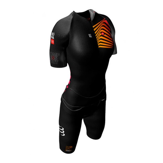 Костюм для триатлона женский Compressport TR3 Aero Trisuit ss