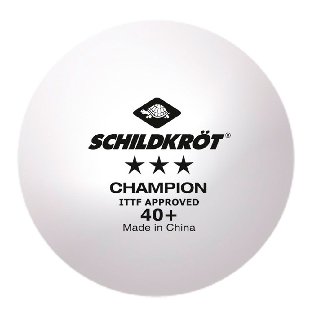 Шарик для настольного тенниса Donic Schildkrot TT-Ball 3 SternPoly 40+ (1шт)
