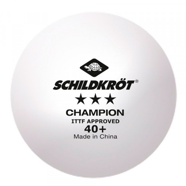 Шарик для настольного тенниса Donic Schildkrot TT-Ball 3 SternPoly 40+  (1шт)