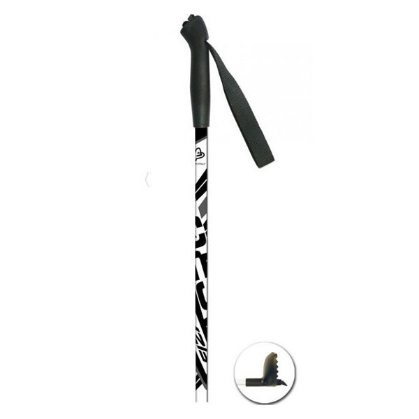Палки лыжные беговые Fizan - XC  X-Cross - silver 155