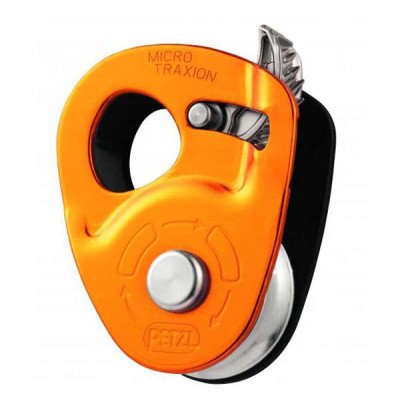 Блок с фиксатором Petzl Micro Traxion