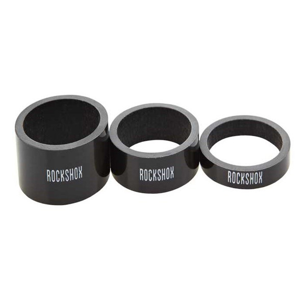 Кольца проставочные RockShox UD Carbon,RockShox (5mm x2,10mm x1,15mm x1)