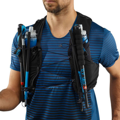 Жилет беговой Salomon Adv skin 5 черный