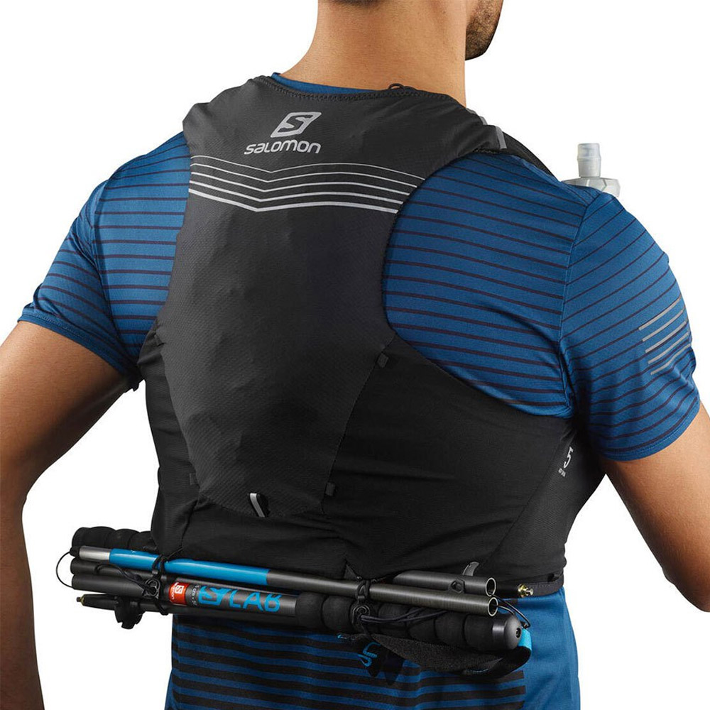 Жилет беговой Salomon Adv skin 5 черный